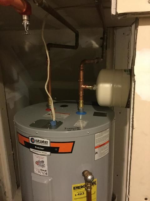 Expansion Water Heater Tank